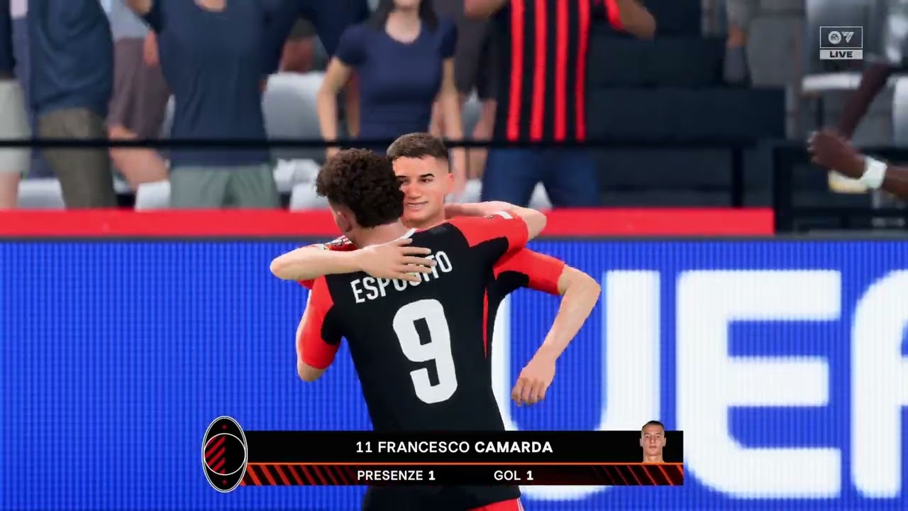 55 FC 26  CARRIERA MY TEAM, EUROPA LEAGUE SEMIFINALE D'ANDATA