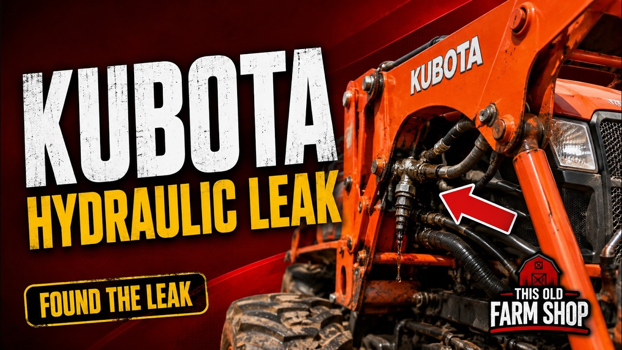 Устранение утечек в гидравлической системе Kubota TD170-58270 COMP PIPE (HST)