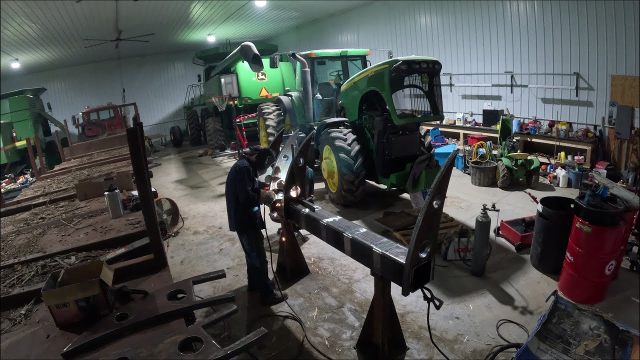 Building a root rake for an excavator
