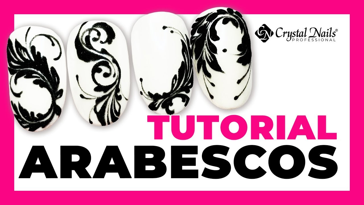 TUTORIAL DECORACION ARABESCOS UÑAS- LINEAS NAIL ART