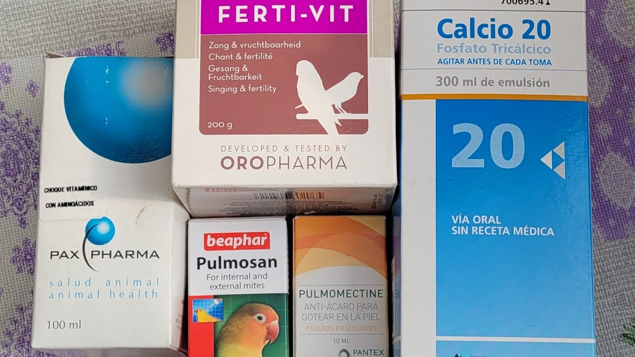 🐣🐣PRODUCTOS QUE USO EN LA PRECRIA PARA EL AVIARIO. 🐣🐣