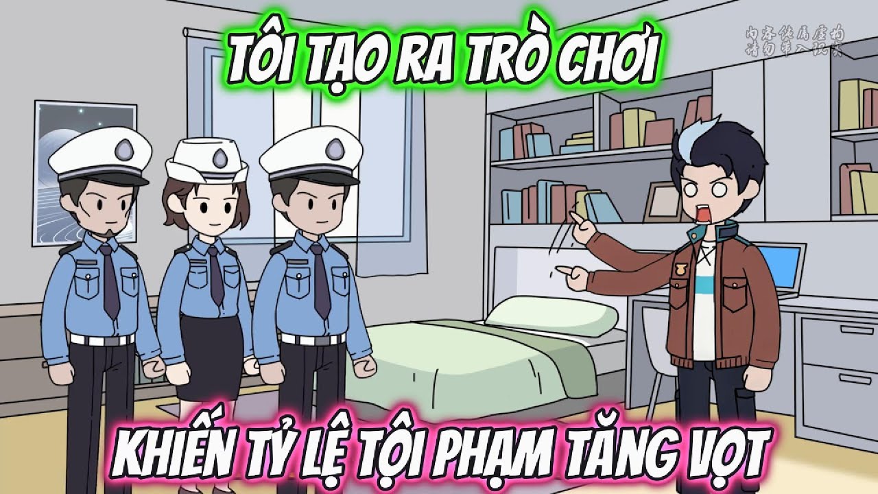 Tôi Tạo Ra Trò Chơi Khiến Tỷ Lệ Tội Phạm Tăng Vọt | Team VietSub