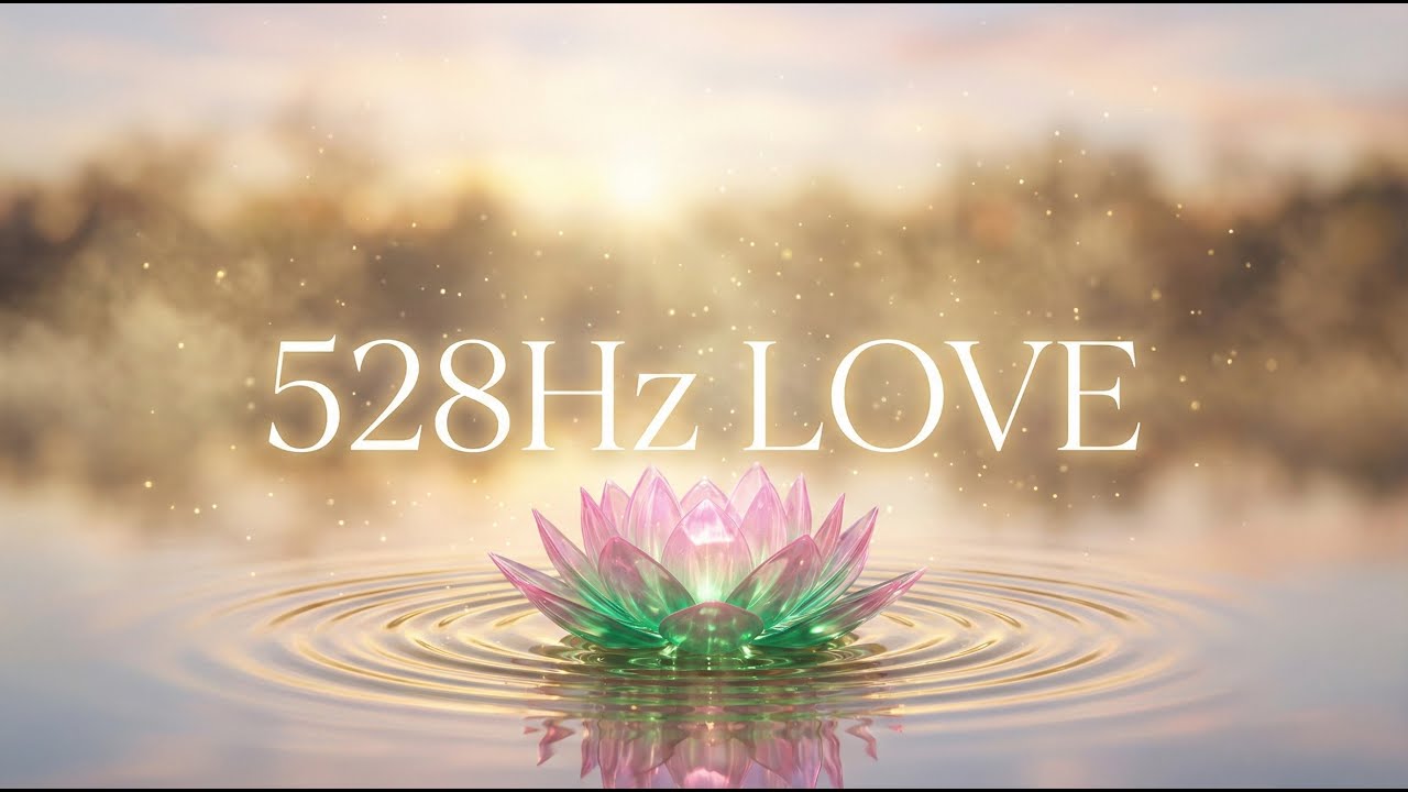 528Hz Frequency of Love:1 Hour of Miracle Healing Music to Open Your Heart & Attract Positive Energy