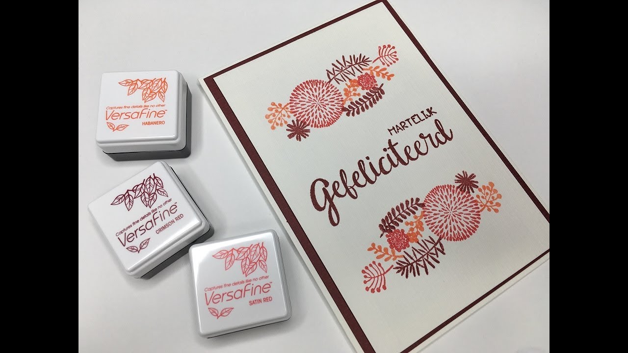 Nellie Snellen | Double stamped card with Stamping Buddy Pro