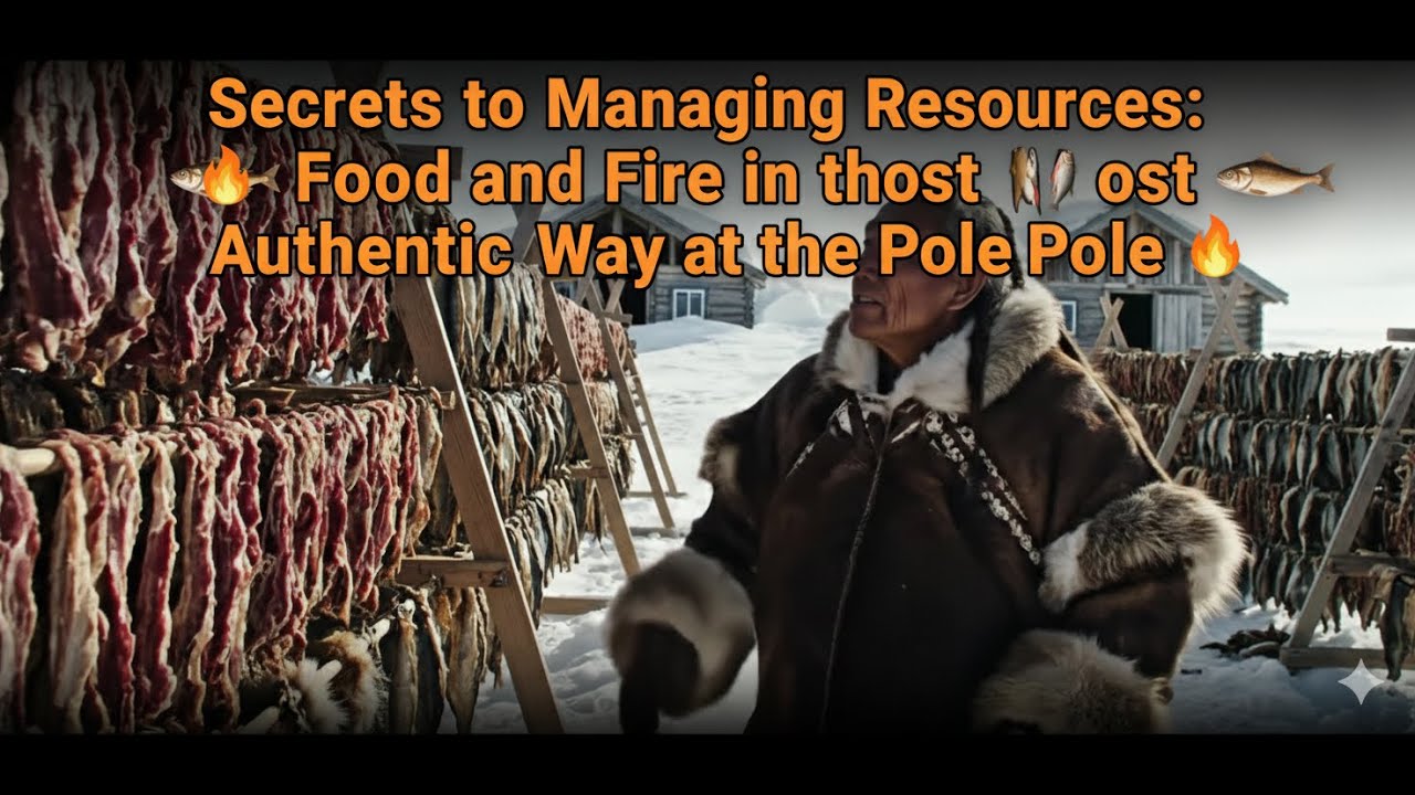 Secrets to Managing Resources: Food and Fire in the Most Authentic Way at the Pole
