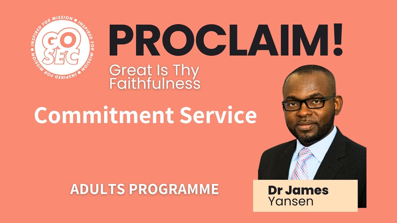 CAMP25: Thursday Commitment Service – Dr. James W. S. Yansen, Jr.
