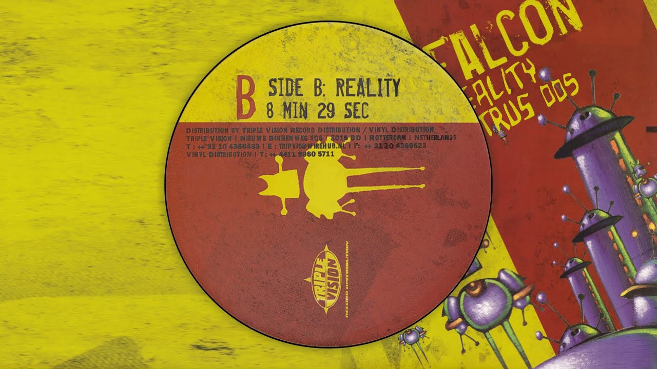 CITRUS RECORDINGS [ CITRUS 005 : FALCON - reality - ] drum and bass