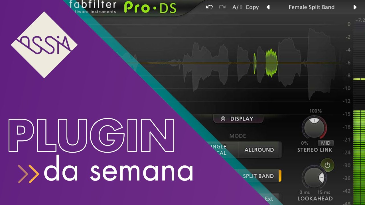 Plugin da semana- COMO USAR UM DE-ESSER NA MASTER - Fab Filter Pro-Ds