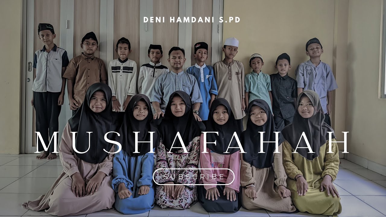 Mushafahah Menjelang libur Ramadhan 