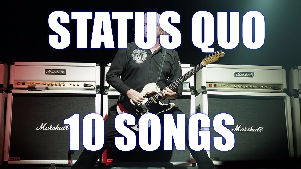 Status Quo Top 10 Songs (Rick Parfitt tribute)