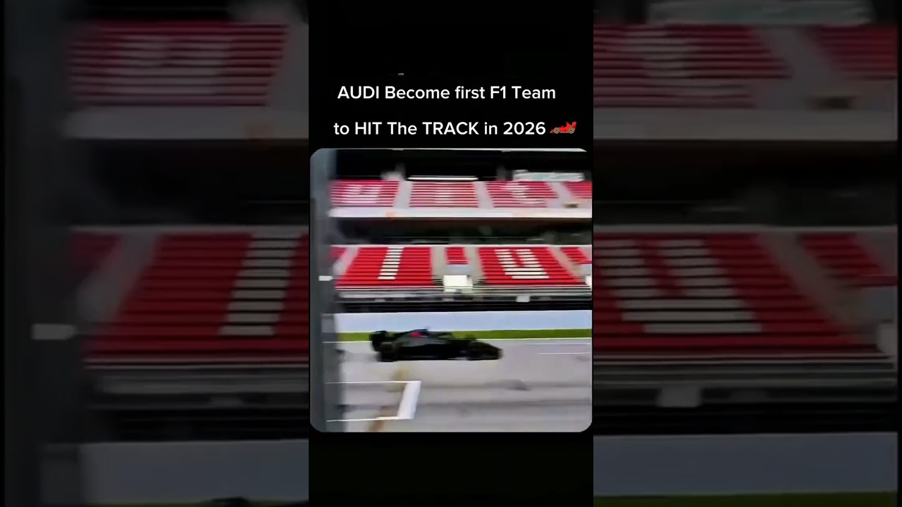 Audi’s 2026 F1 Engine Sound 😳🔊