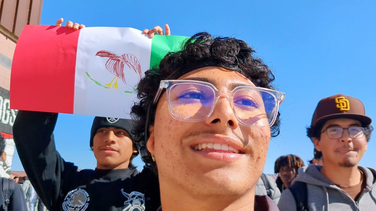 my entire school protested against ICE