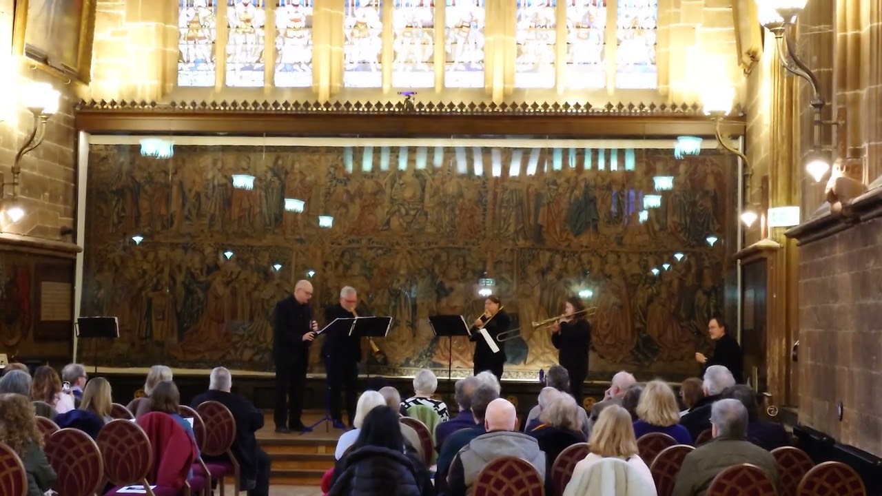 Medieval tunes in Coventry, St Mary's Guildhall.