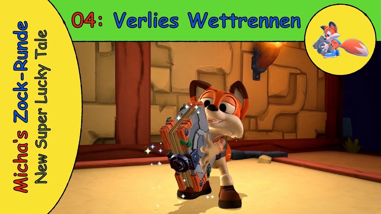 Micha‘s Zock-Runde (2026) 🍀 New Super Lucky Tale - Verlies-Wettrennen und Rätselaufgaben