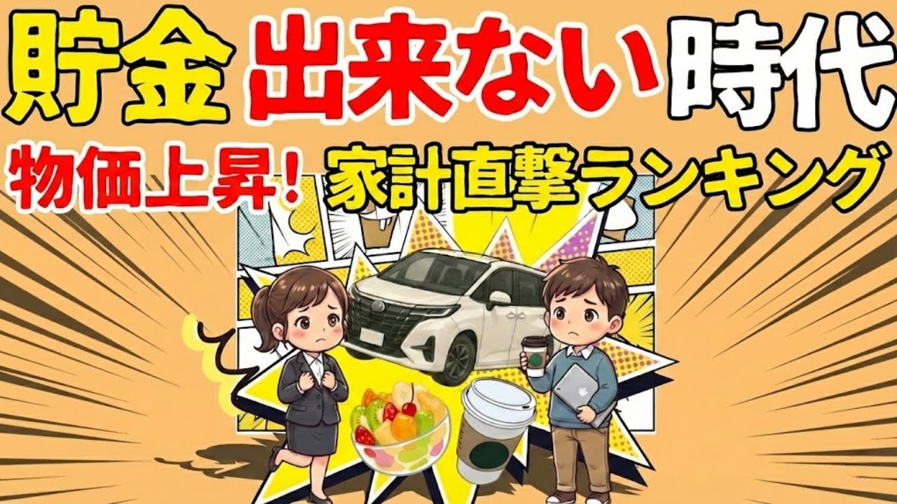 【貯金が溶ける】物価高で生活苦に陥る人の共通点とは？「笑う人」と「泣く人」を分けた残酷な真実|資産を守る経済の話
