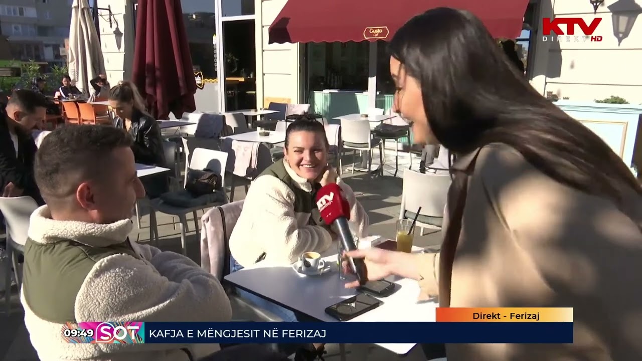 Kafja e mëngjesit në Ferizaj