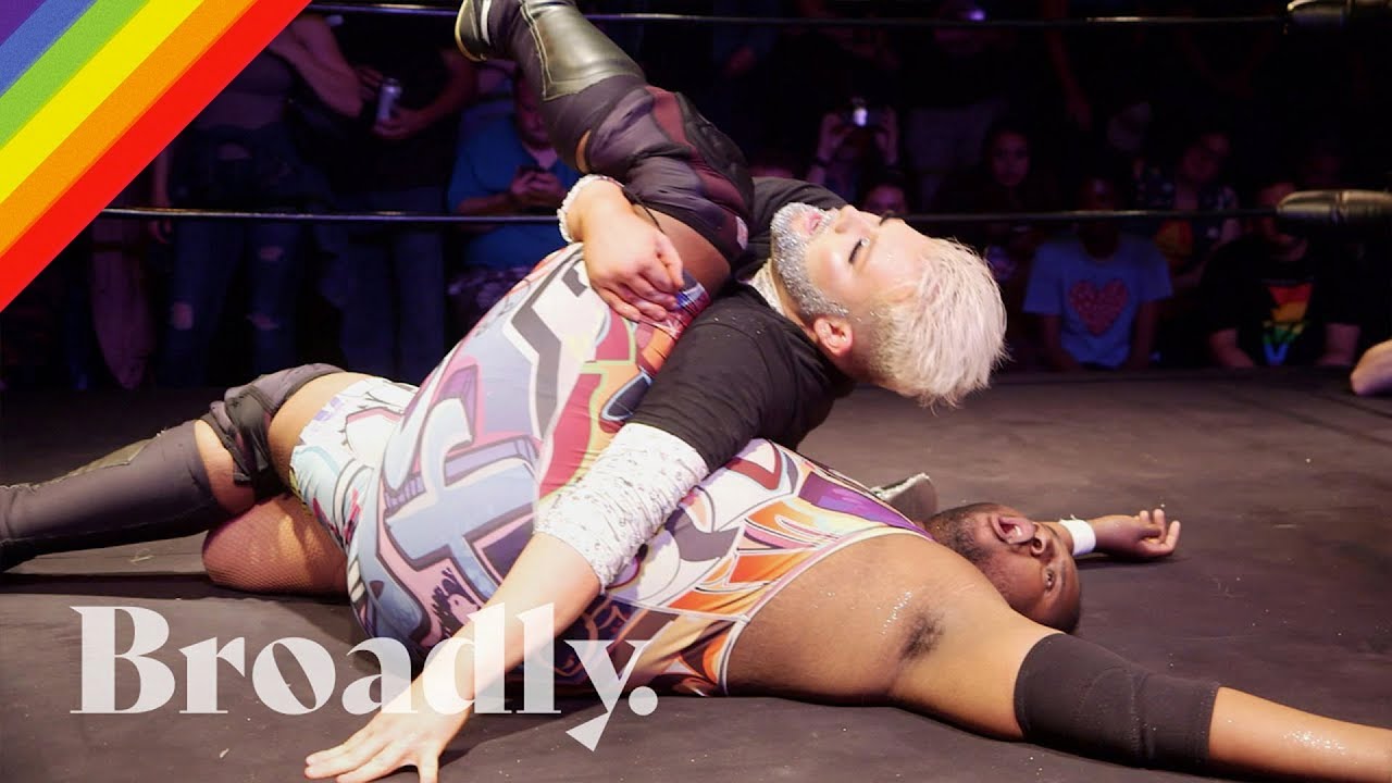 Fighting in Drag with LGBTQ Wrestlers