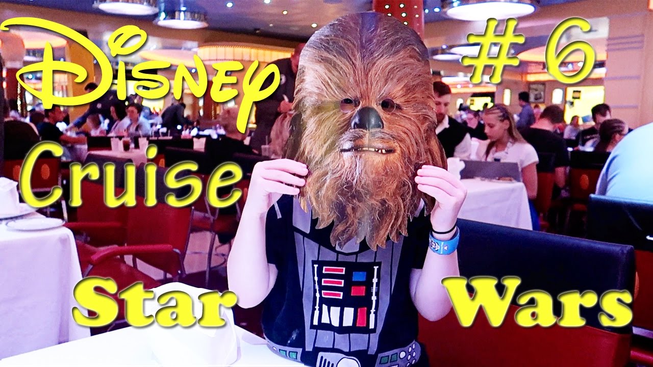 STAR WARS DAY AT SEA! Disney Fantasy Cruise Family Vacation pt 6  Fun Family Vacation w/ Darth Vader