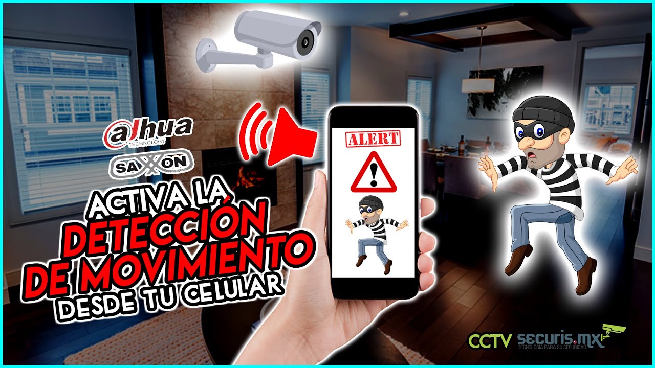 Tutorial Configuración Notificaciones por Movimiento DVR Dahua y Saxxon en el móvil