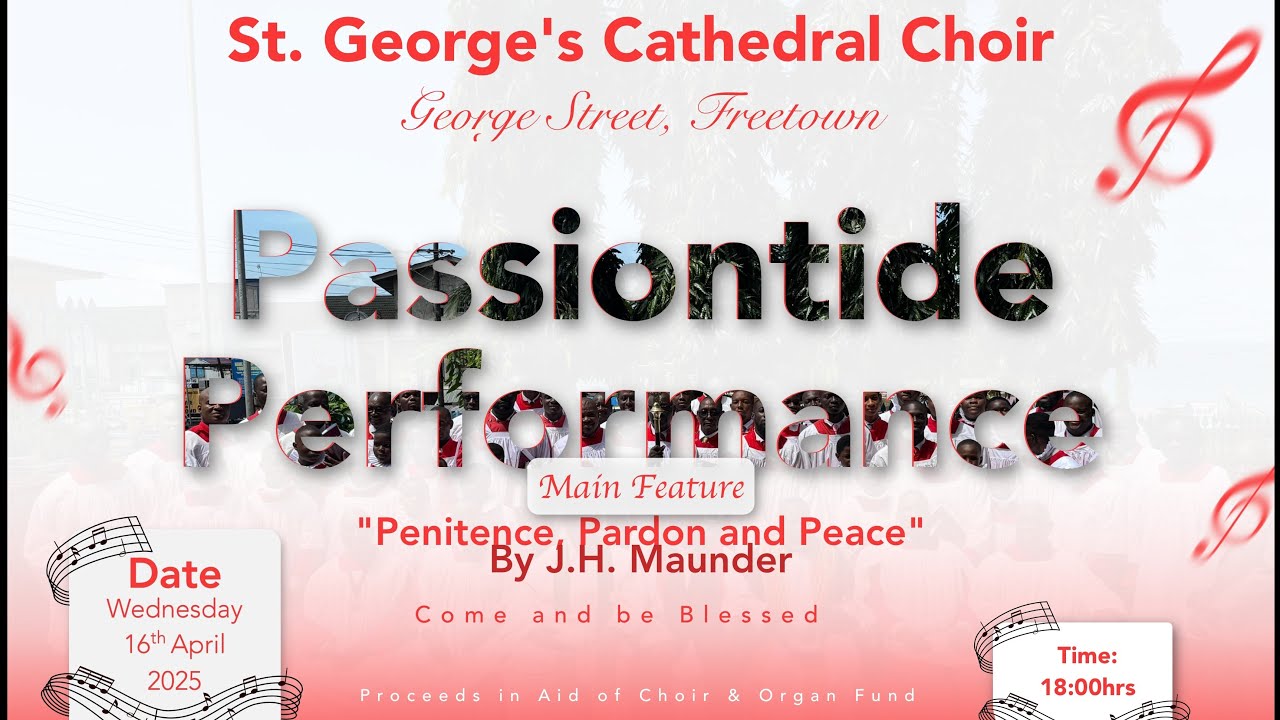 St. George's Cathedral Choir Passiontide Performance