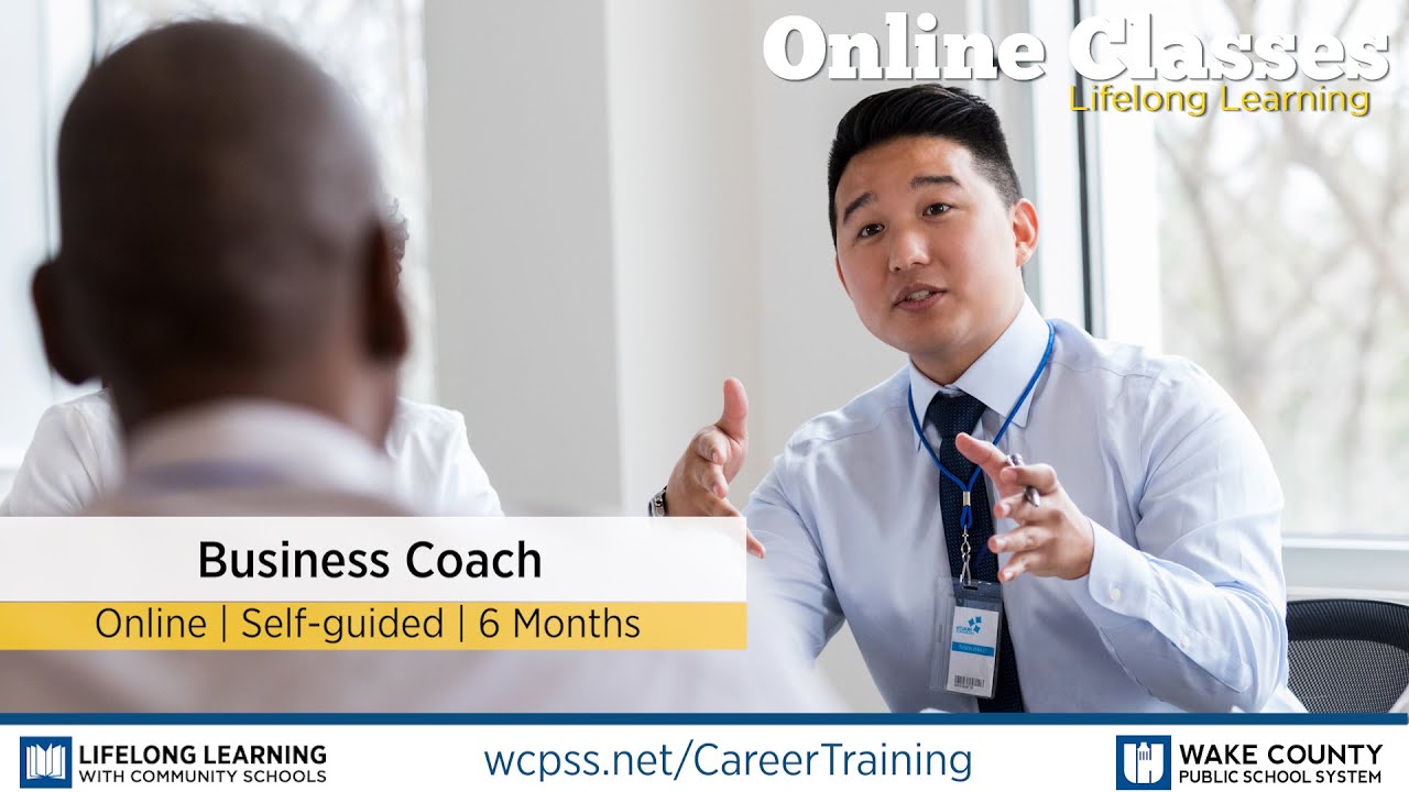 WCPSS Career Training Certificates - Business Coach