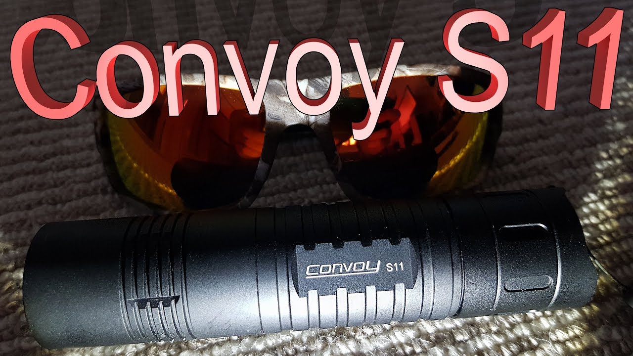 Обзор фонарика Convoy S11 LED Trail Trek 26650 2400 люмен