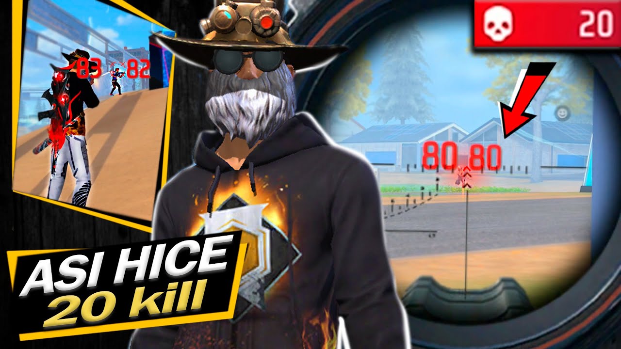 HAGO 20 KILL CON 9.000 DE DAÑO 😵 USANDO SCAR & MAC10 🔥 EN SOLO VS ESCUADRA
