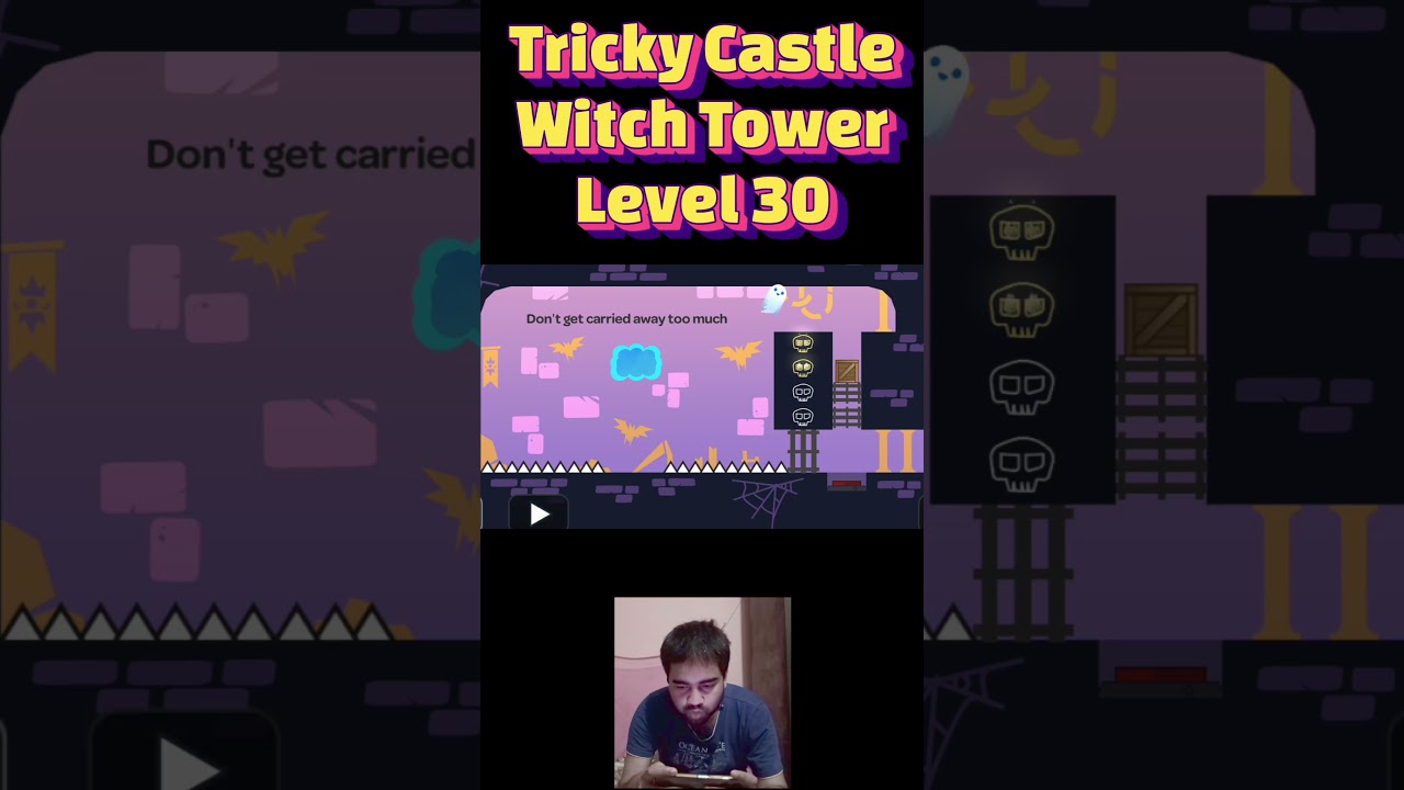 Tricky Castle Witch Tower Level 30 #menhuntergaming