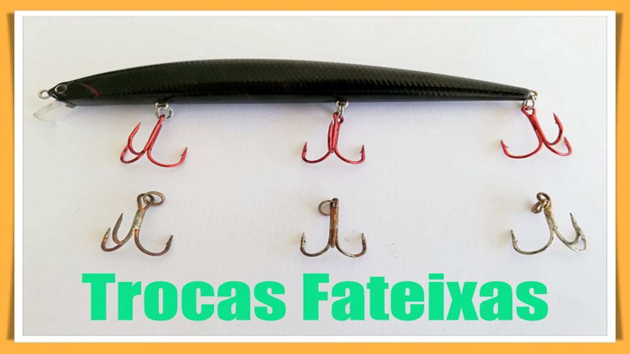 ✅ Como trocar as Fateixas 🎣