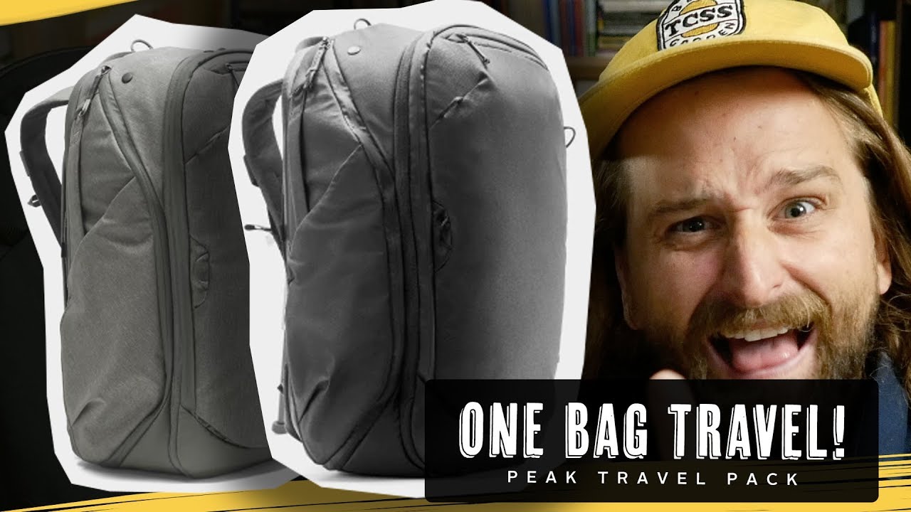PEAK DESIGNS TRAVEL BAG!