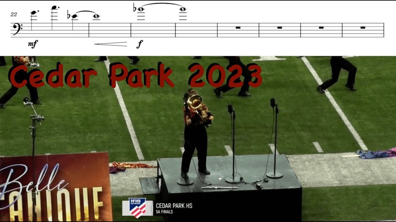 Cedar Park HS 2023 Euphonium (Baritone) Solo Transcription