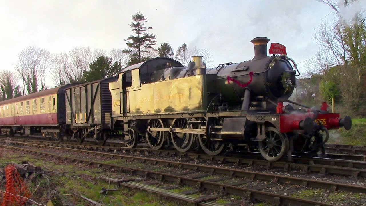 EAST SOMERSET RAILWAY: Impressive Christmas Eve Santa Special Trains