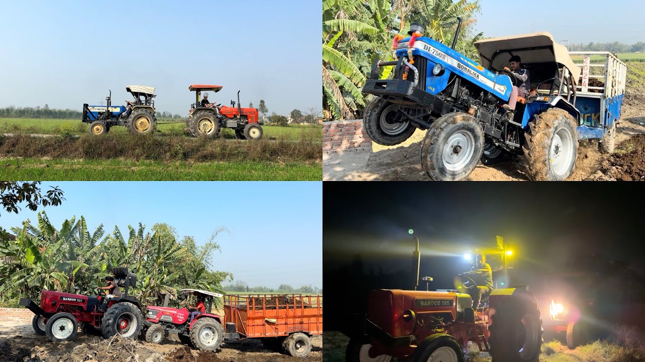 744vs855🔥tractor v fass gya ✌🏻part 1