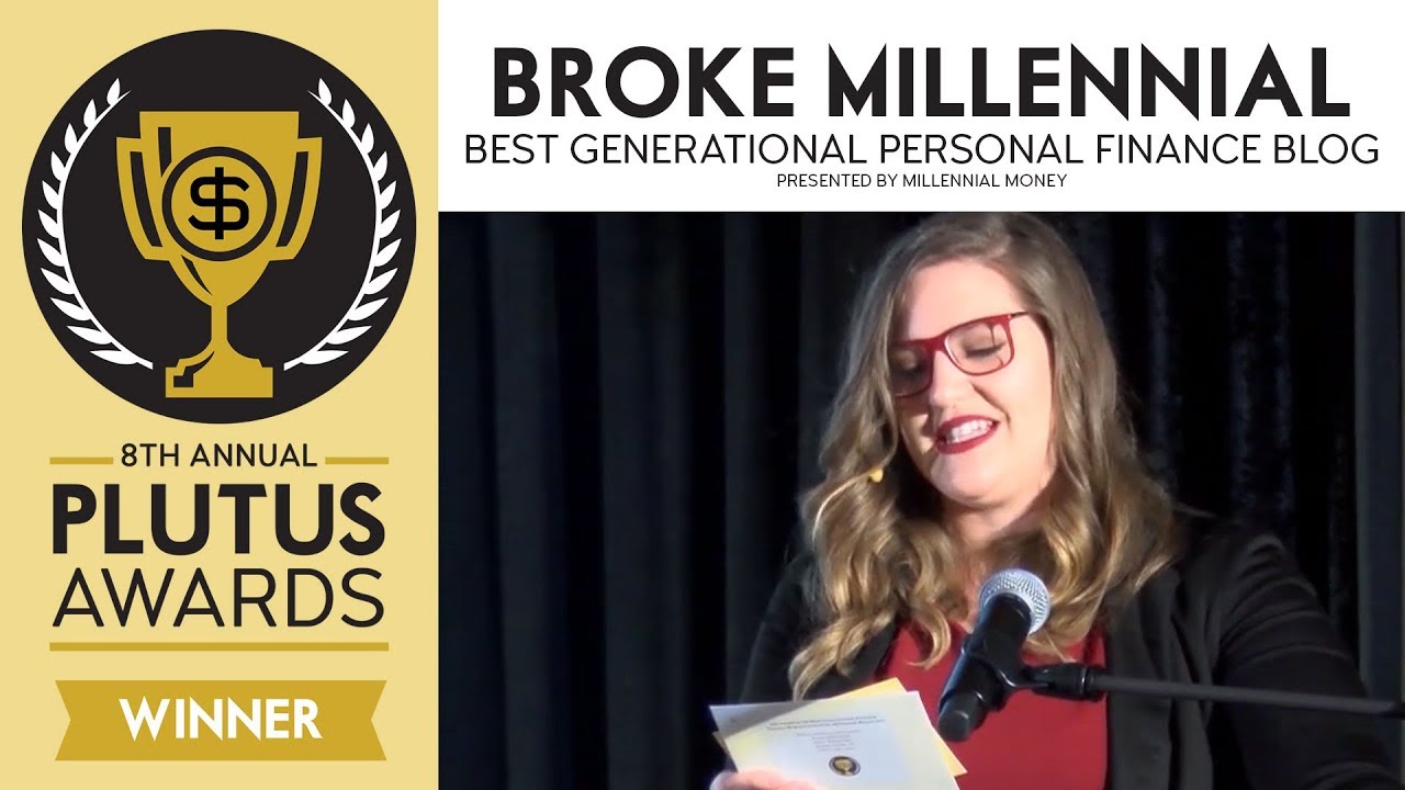 Broke Millennial Wins Best Generational Personal Finance Blog Presented by Millennial Money