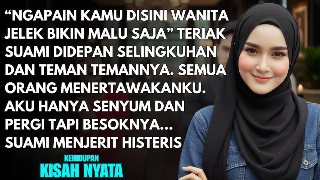 SUAMI MENGUSIR MENGHINAKU DIDEPAN GUNDIK DAN TEMANYA - BESOKNYA KUBUAT DIA YANG HISTERIS KARENA.