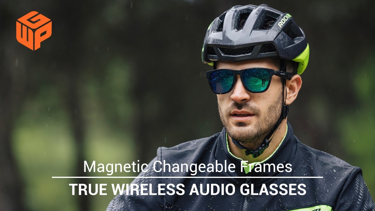Introducing WGP Smart Audio Glasses w/ True Wireless & Magnetic Changeable Frames