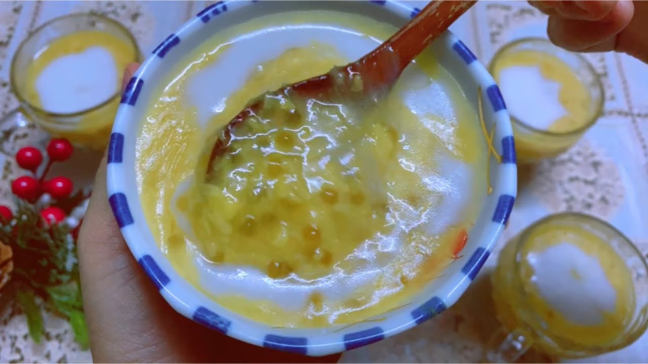 CÁCH NẤU CHÈ ĐẬU XANH BỘT BÁNG, CHÈ ĐẬU XANH BỘT BÁNG NƯỚC CỐT DỪA BÉO THƠM, ĐƠN GIẢN DỄ LÀM