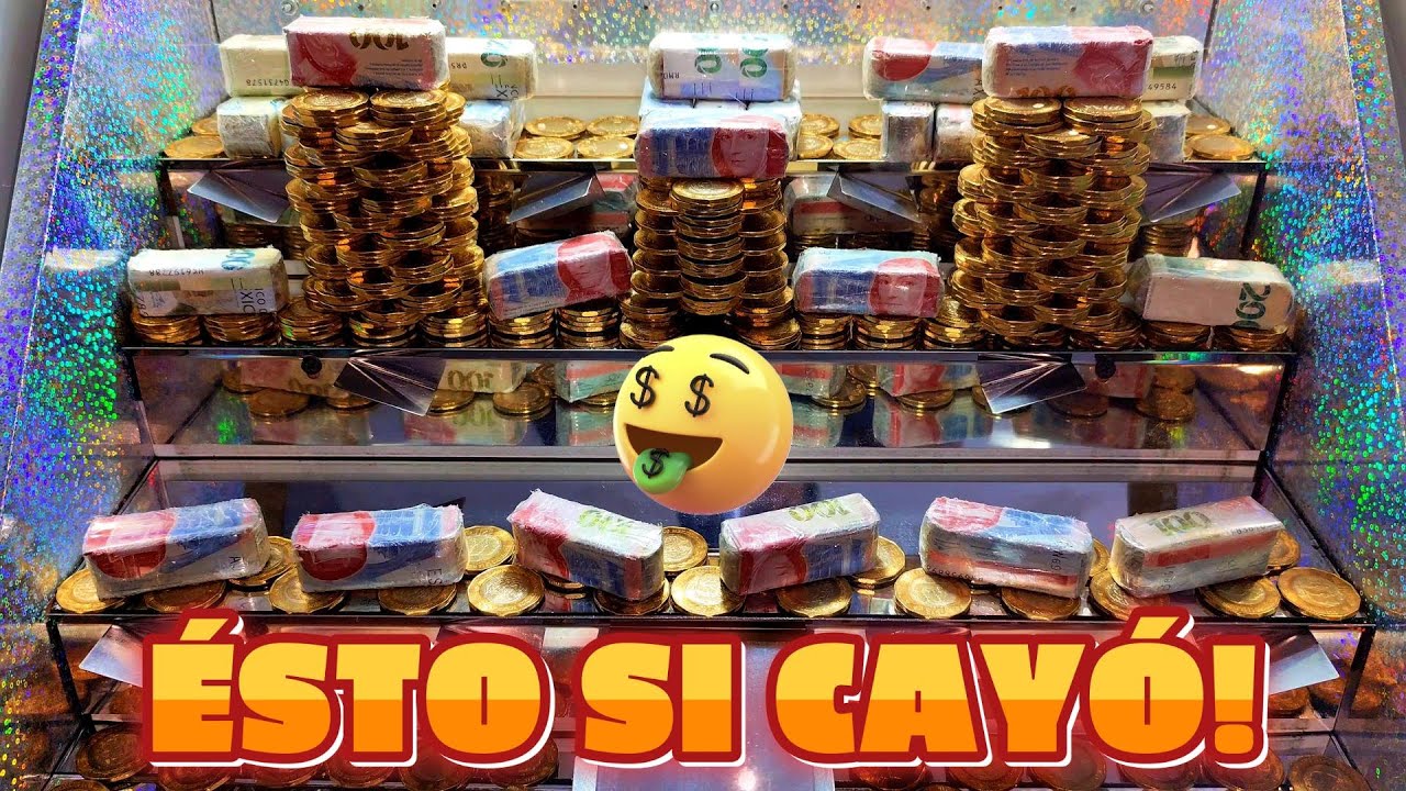 PAGÓ CÓMO NUNCA!!! 29 BILLETES Y TORRES DE MONEDAS!! MAQUINA DE $10 #dinero #slotmachine #money