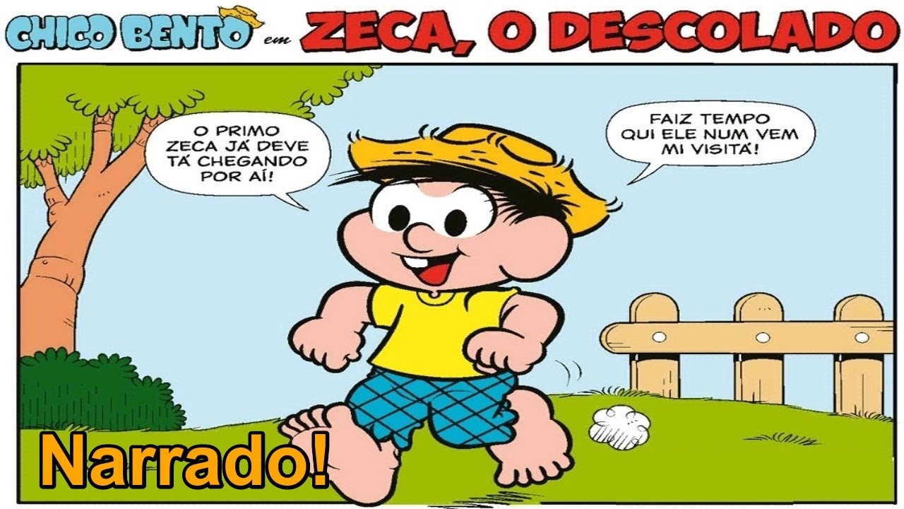 Chico Bento em: Zeca, o Descolado! - Historinha em Quadrinhos - Gibis do Chico Bento