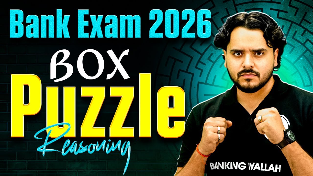 Bank Exam 2026 | Box Puzzle Reasoning Tricks | Reasoning for Bank Exams | by Vidhu Sir