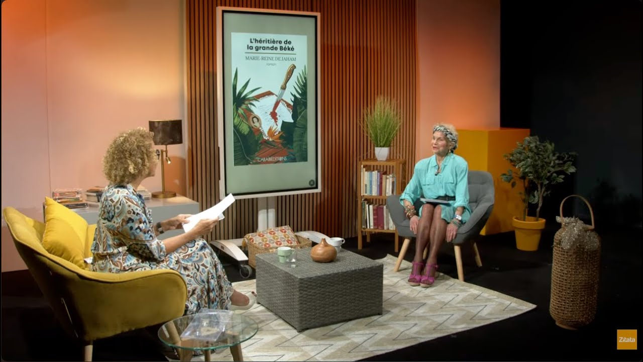 Au Gré Des Pages  avec Marie-Reine de Jaham présenté par Claire Richer