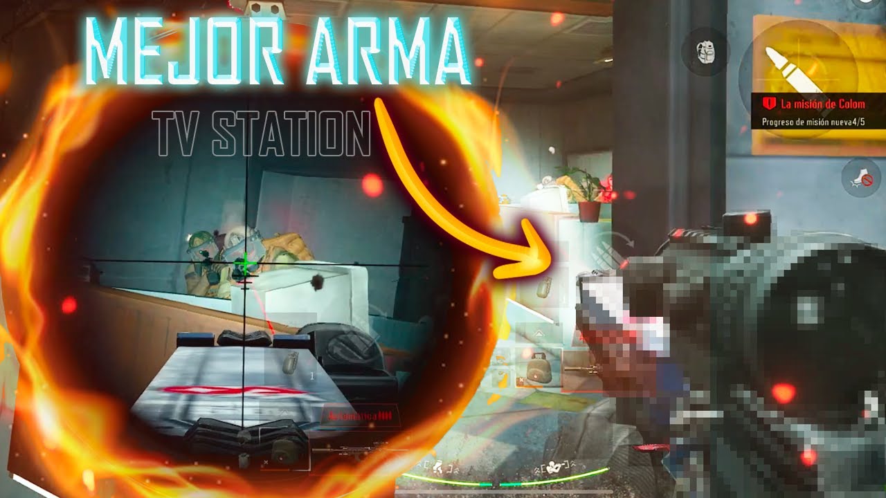 ENSEÑO la MEJOR ARMA para jugar TV STATION en ARENA BREAKOUT