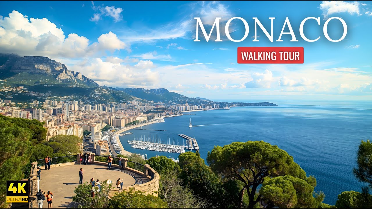 MONACO, 4K Walking Tour -  No Commentary & Immersive Sound [4K Ultra HD/60fps]