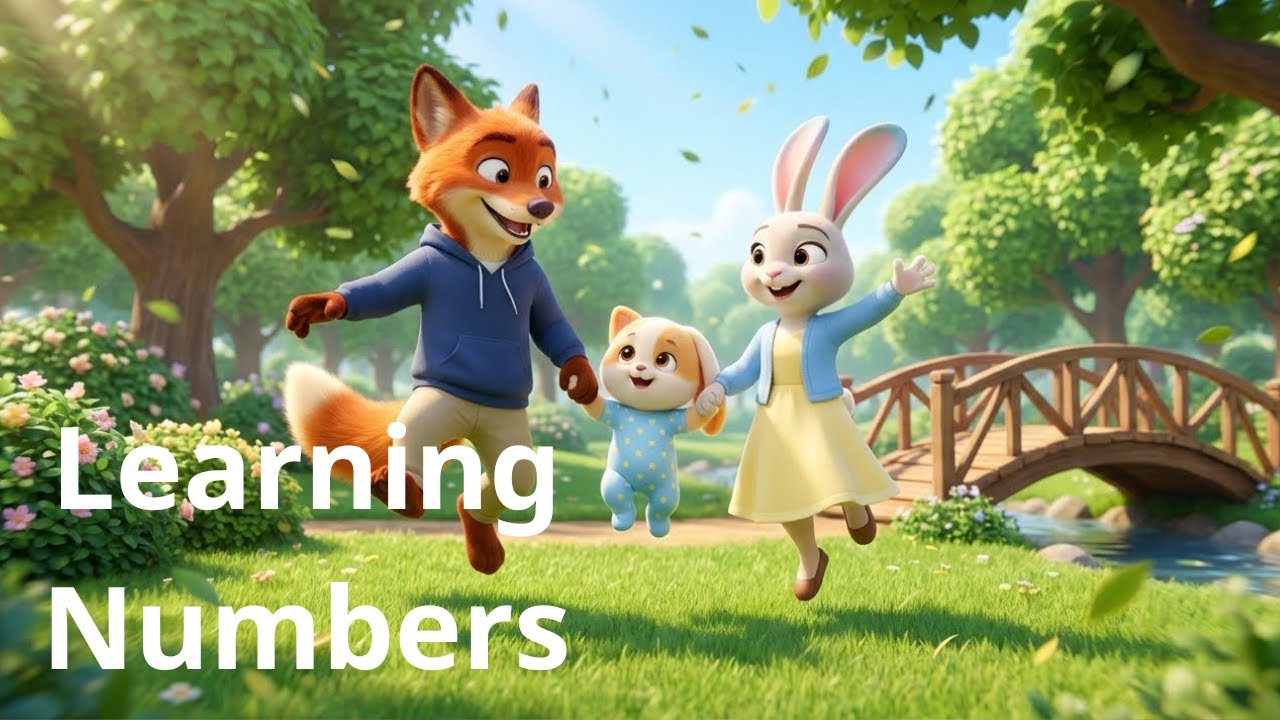 Zootopia 2 | Count 1–10 with Nick, July & Baby   | Nick, July & Their Baby
