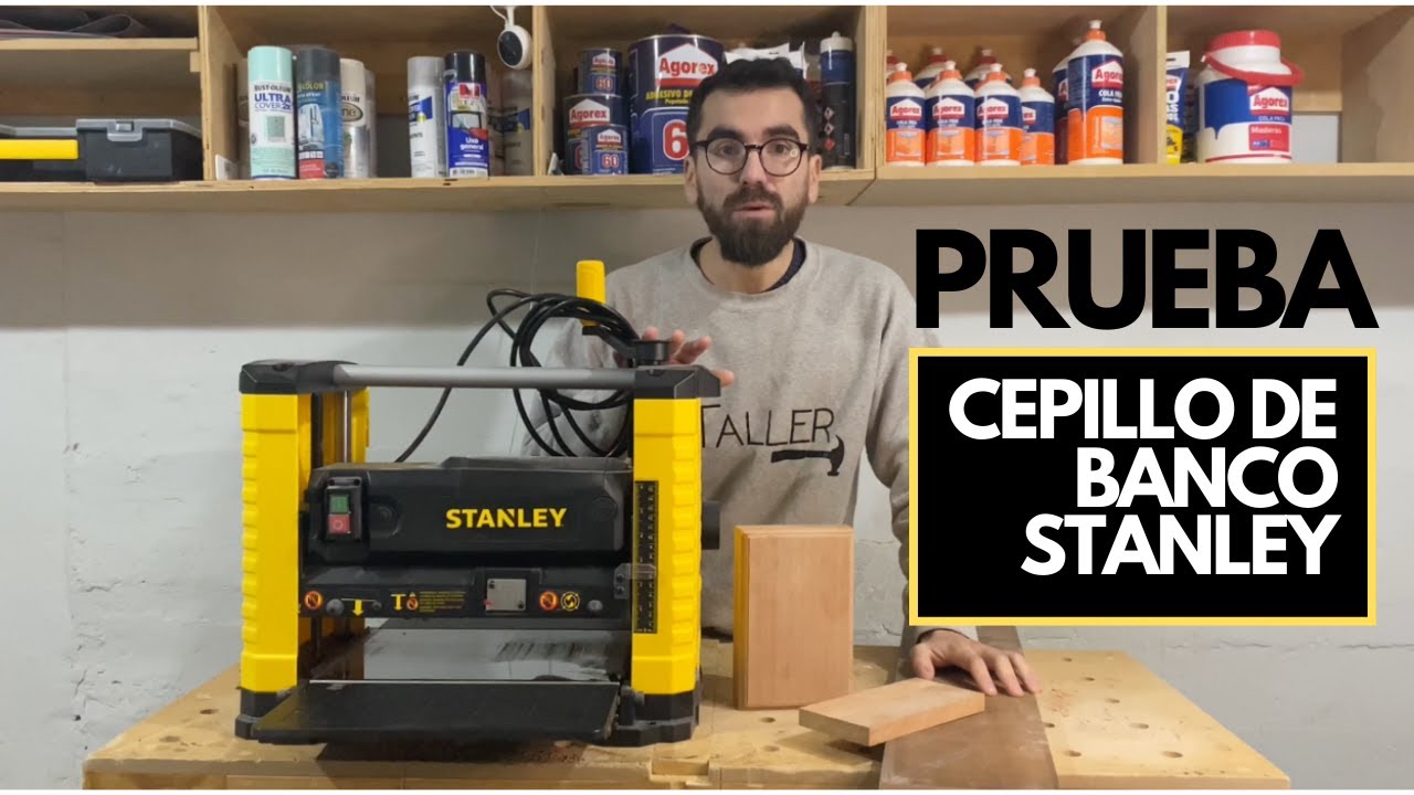 PRUEBAS CEPILLO DE BANCO STANLEY