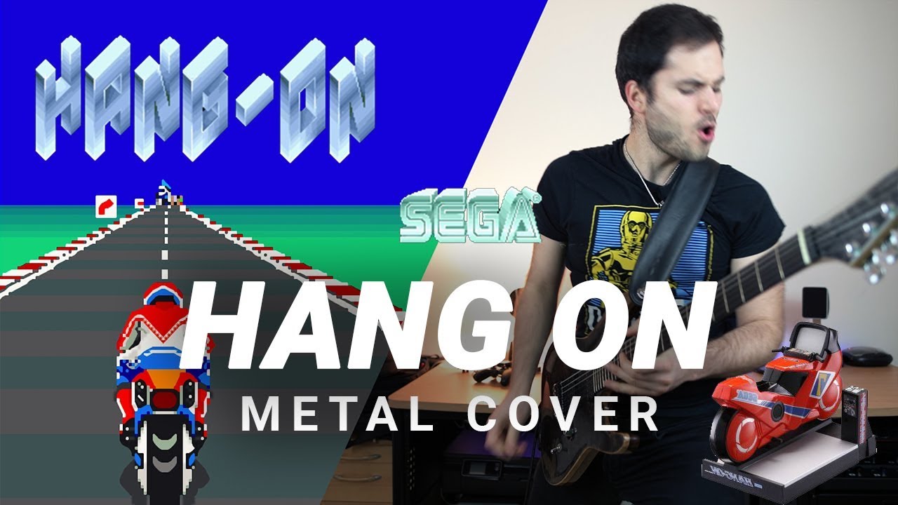 SEGA HANG ON - MAIN THEME - Epic Metal Guitar Cover by CelestiC