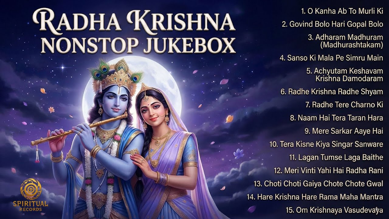 मन को शांति देने वाला भजन संग्रह | Radha Krishna Nonstop Bhajans | 2026