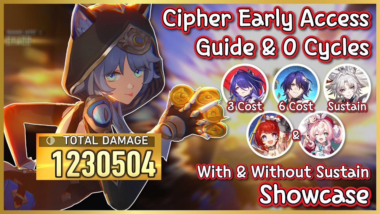 Cipher FLASH into EVERY TEAM! | Ratio, Feixiao, Acheron, Hyacine 0 Cycles MoC12 | HSR Early Access