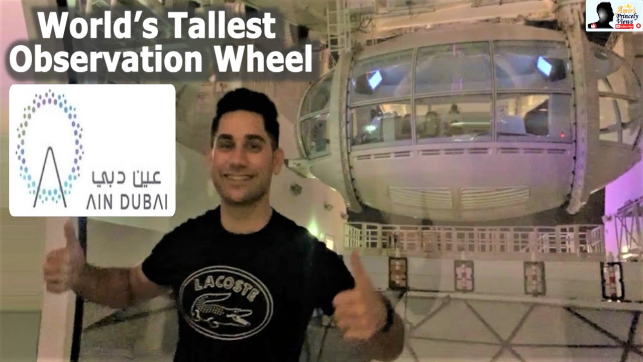 Ain Dubai | The World's Biggest and Tallest Observation Wheel | Bluewaters Island | Night View