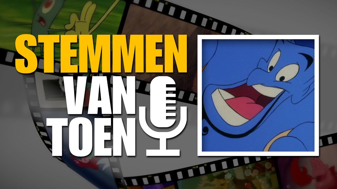 Over de Nederlandse stem van de geest in Aladdin